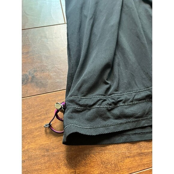 Lululemon Black And White Athletic Slimming Tank Sz 6 - Picture 4 of 6